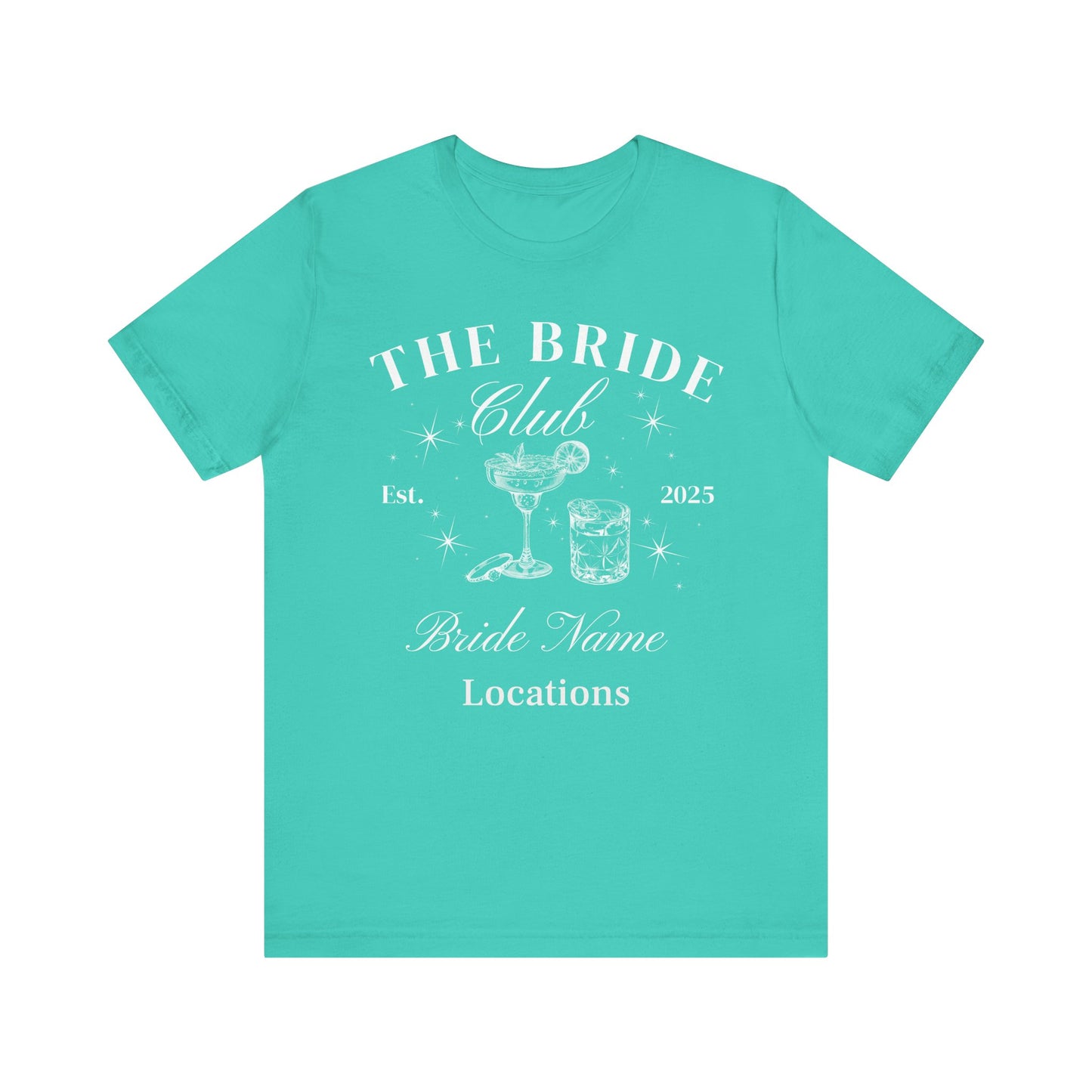 Bride Club Bachelorette Tee - Unisex Short Sleeve T-Shirt