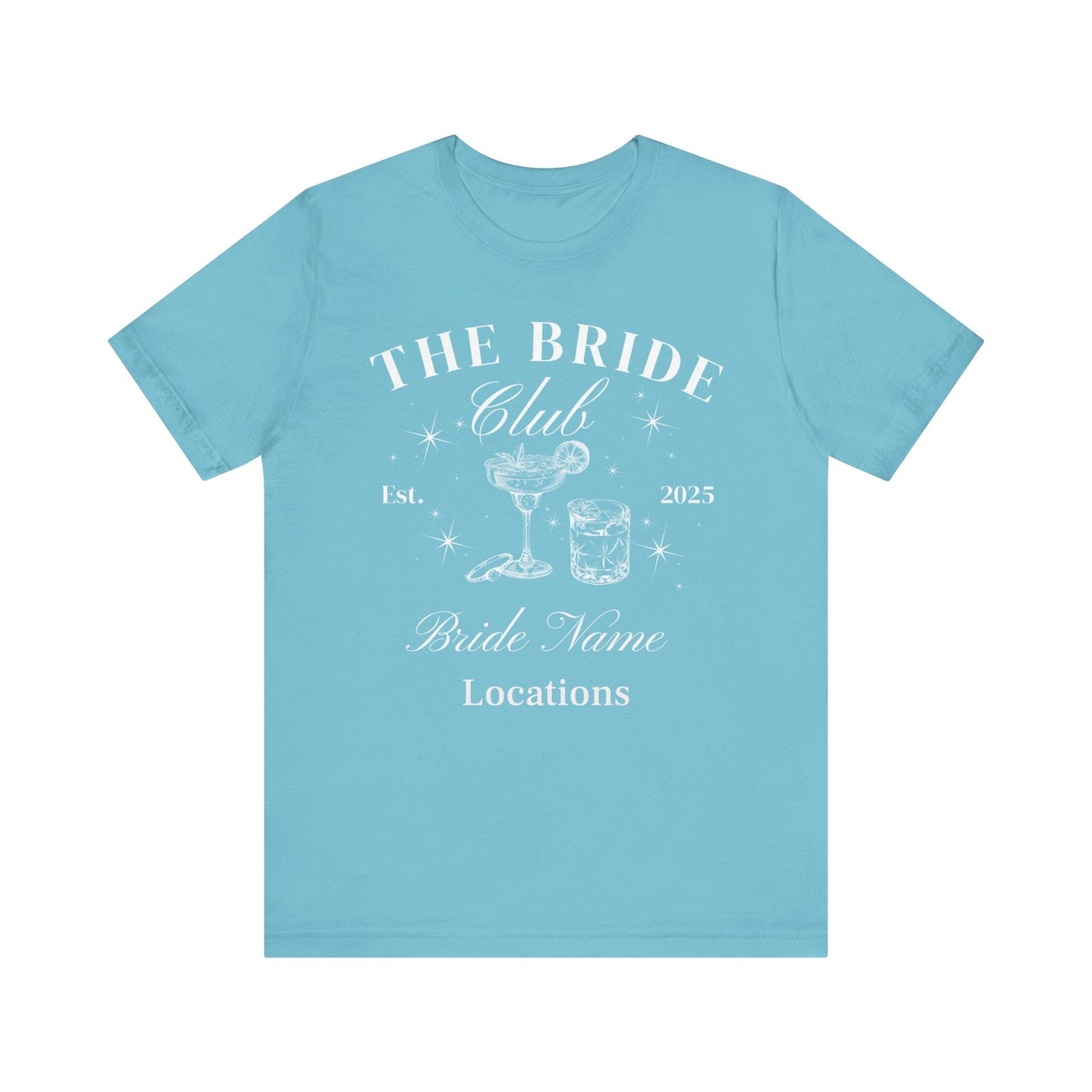 Bride Club Bachelorette Tee - Unisex Short Sleeve T-Shirt
