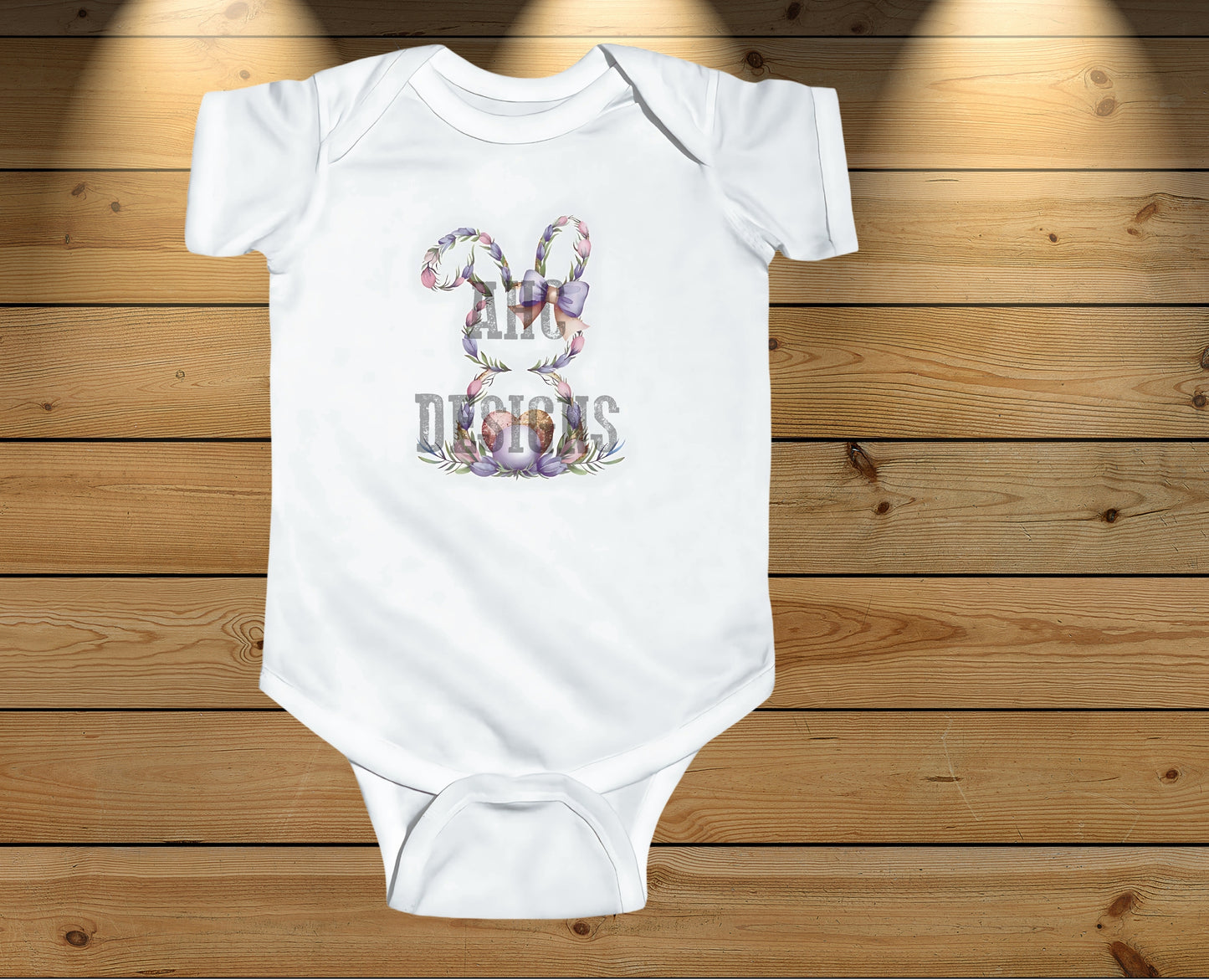Cute Bunny Easter Infant Bodysuit - Perfect for Spring Celebrations
