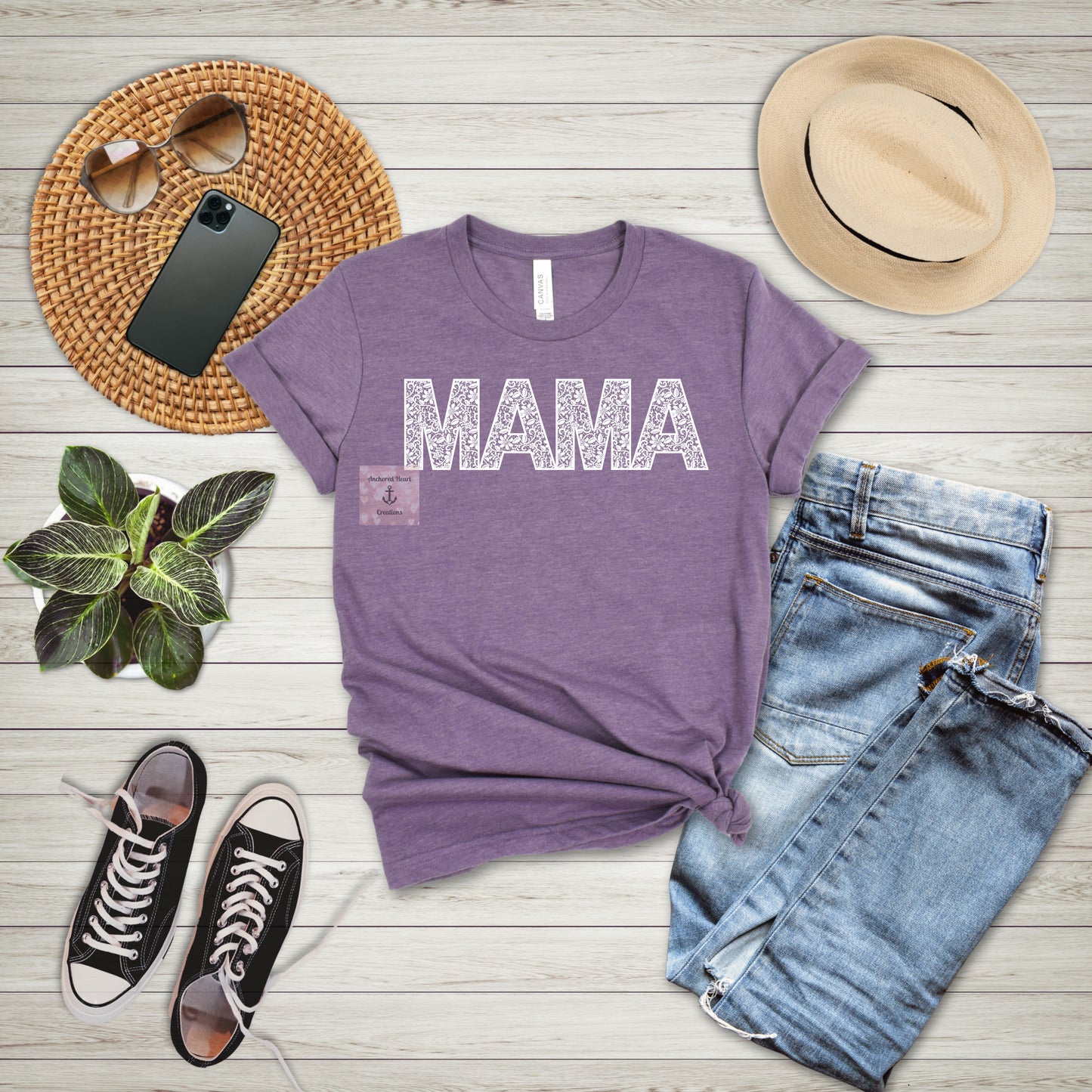 Mama Floral Graphic Unisex Tee - Perfect Gift for Moms