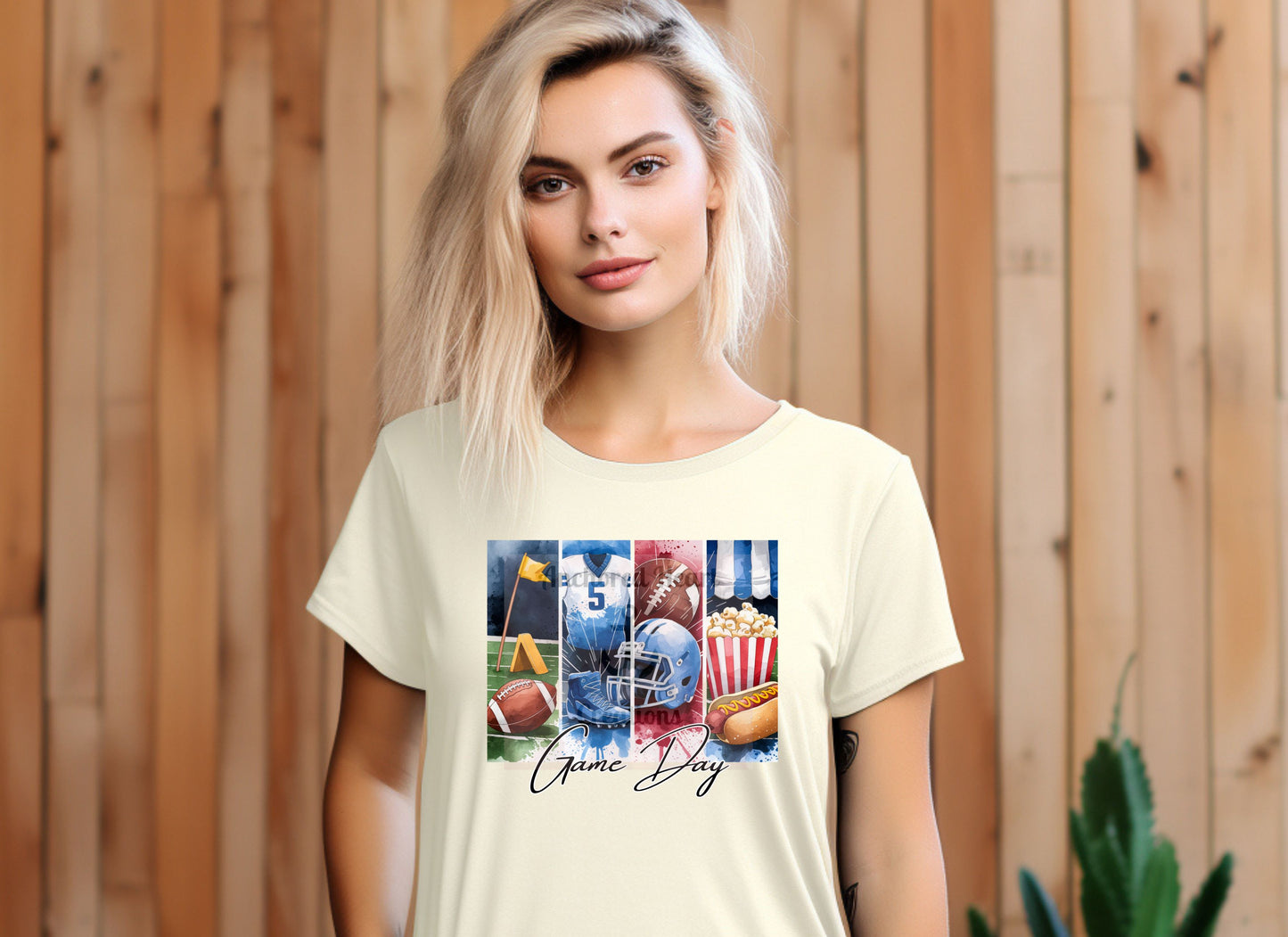 Vintage Football Game Day T-shirt, Unisex Tee, Sports Fan Shirt, Retro Tee, Casual Top, Distressed Tee, Football Mom Shirt