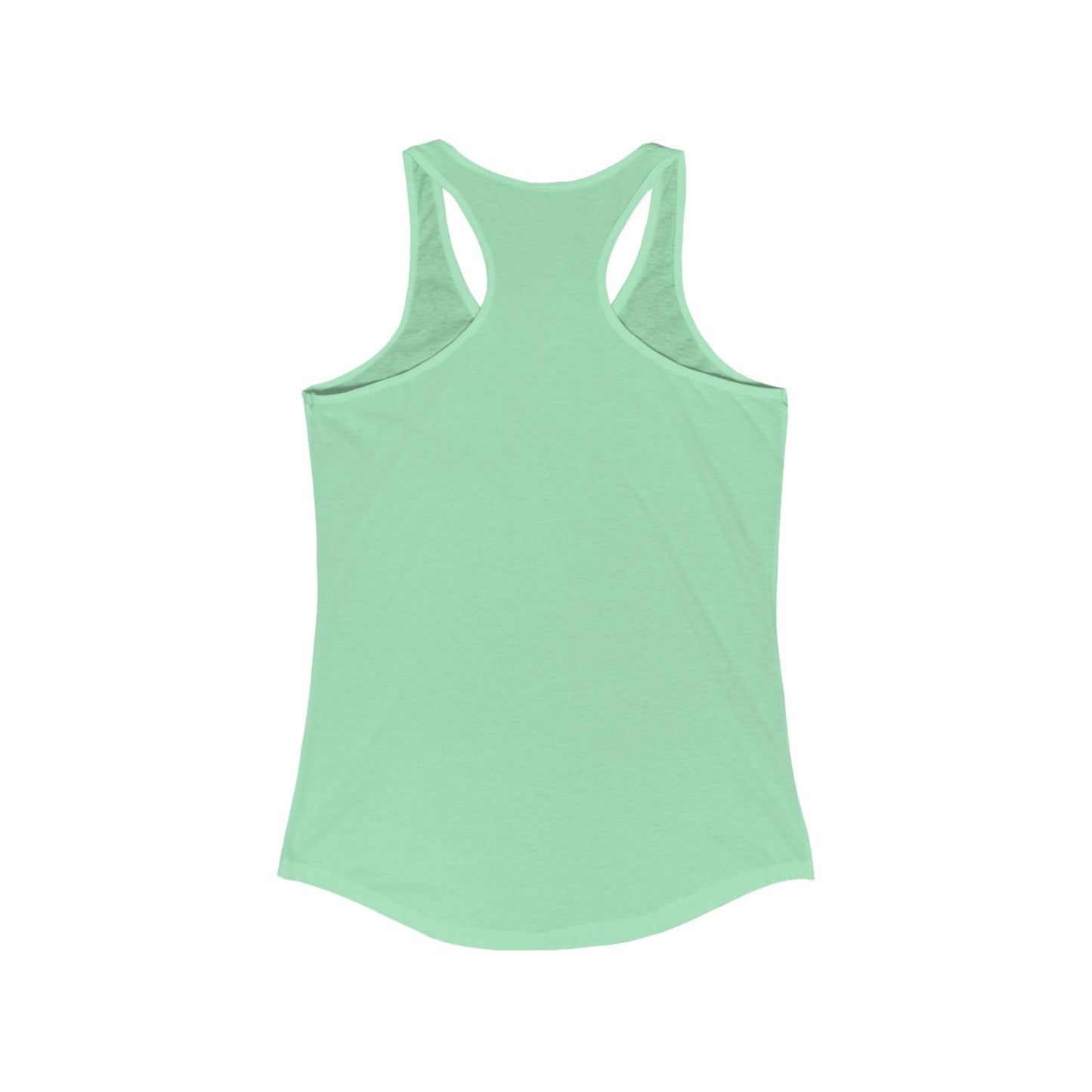 Watermelon Bow Summer Vibes Women's Racerback Tank, Beachwear Sleeveless Shirt, Casual Top, Vacation Apparel, Fruit Lover
