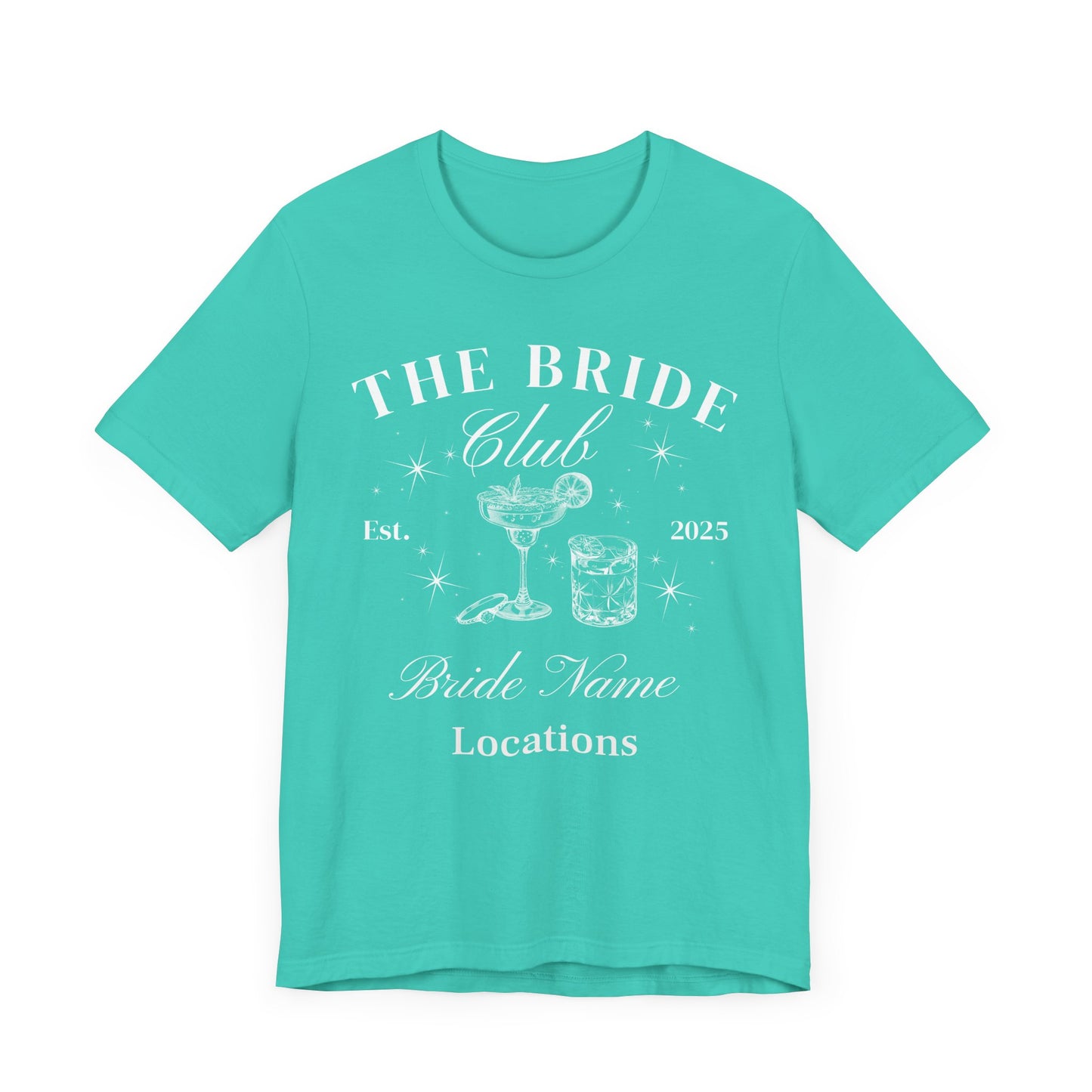 Bride Club Bachelorette Tee - Unisex Short Sleeve T-Shirt