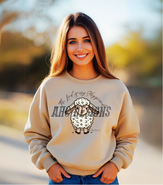 Funny Sheep Sweatshirt | The Lord is My Shepherd | Cozy Unisex Crewneck