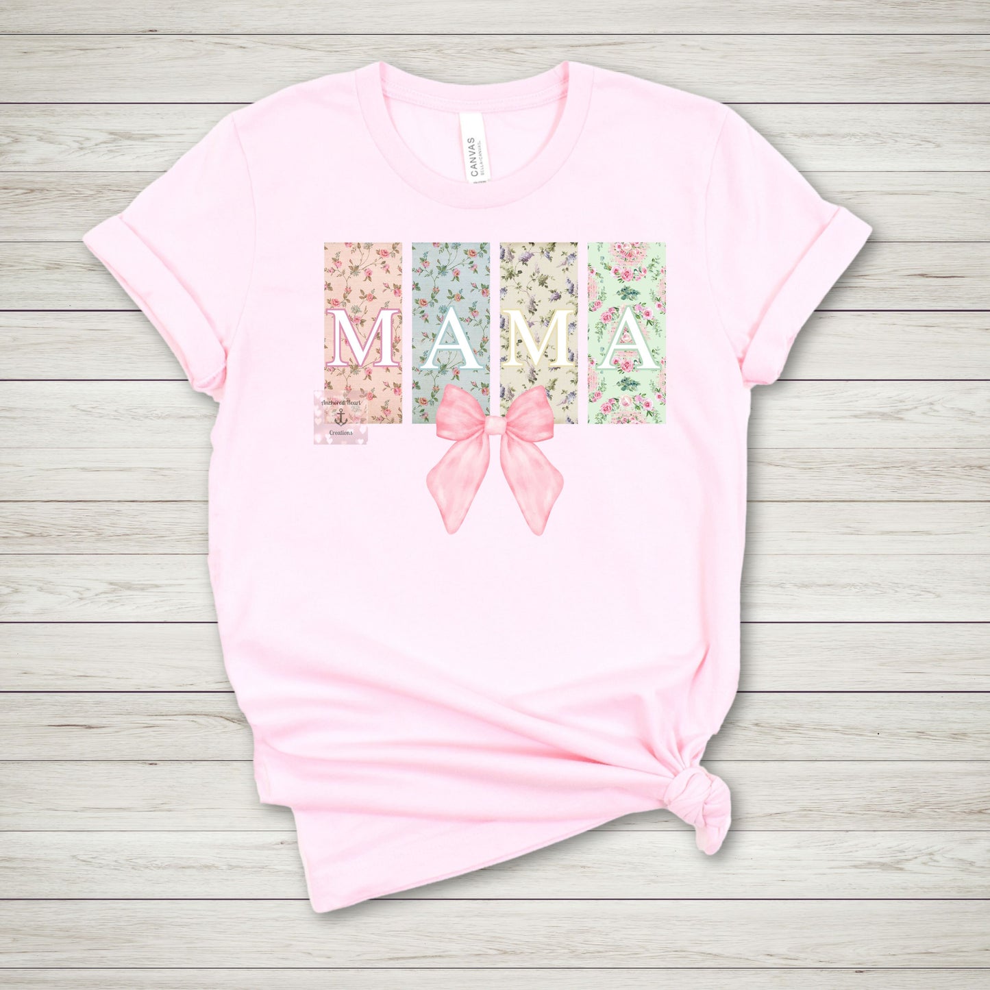 Floral Mama T-Shirt | Unisex Jersey Short Sleeve Tee for Moms