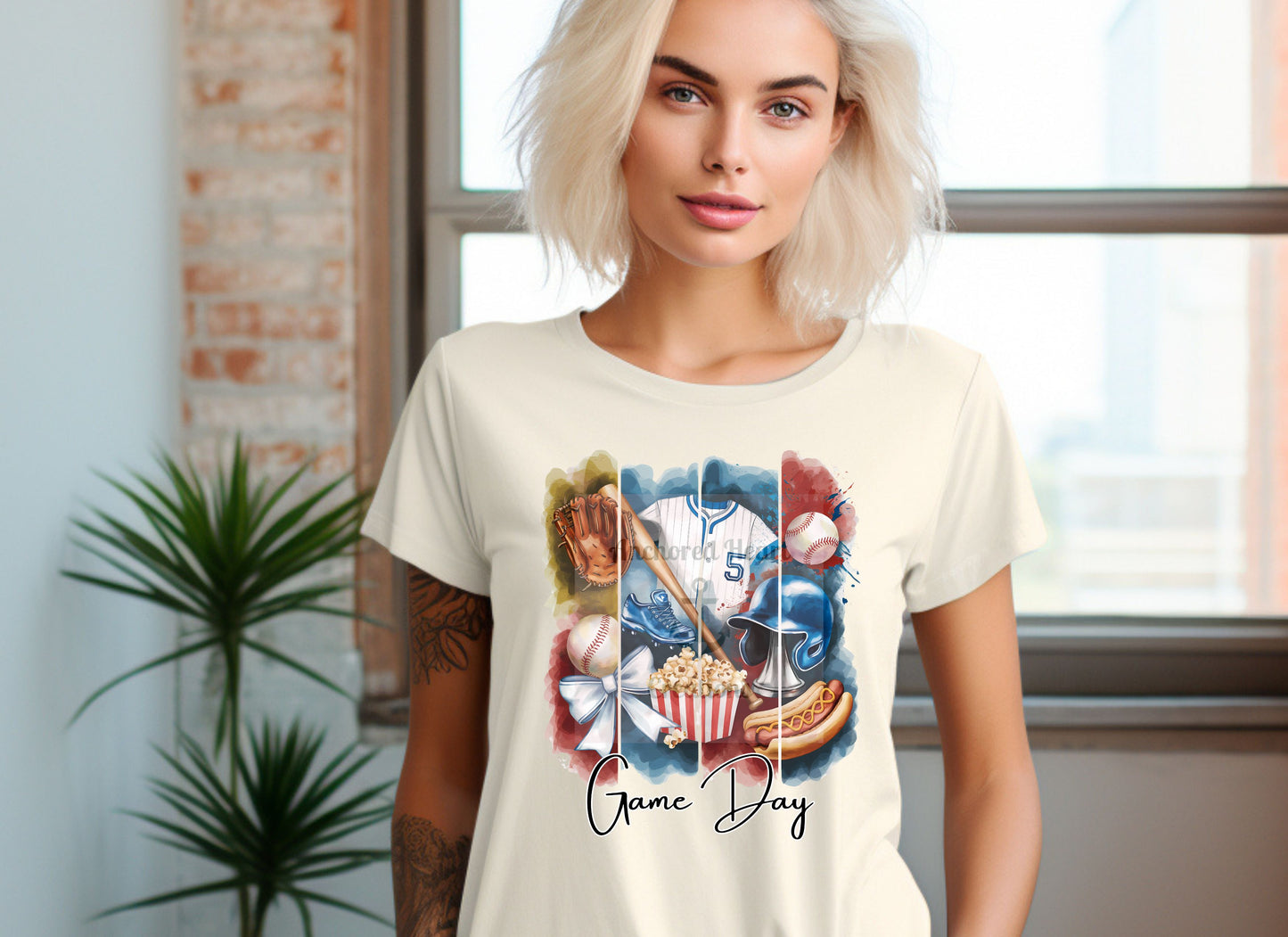 Game Day Unisex Garment-Dyed T-shirt, Sports Fan Apparel, Tailgating Shirt, Gift for Him or Her, Weekend Relaxation Wear