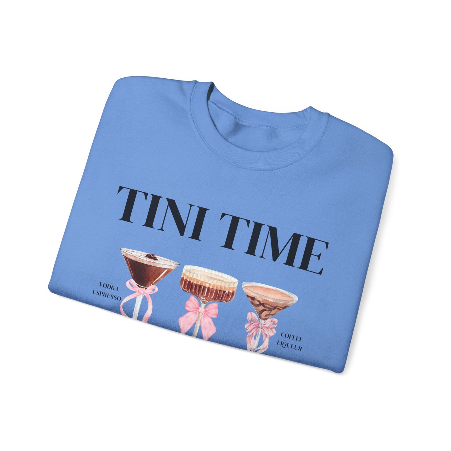 Espresso Martini Tini Time Unisex Crewneck Sweatshirt