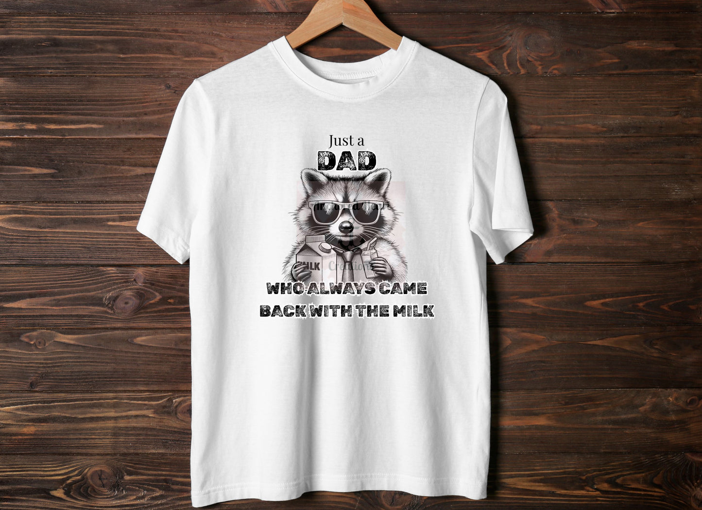 Cool Dad Raccoon Tee - Unisex Heavy Cotton Shirt, Father's Day Gift, Fun Dad Shirt, Dad Humor Apparel, Birthday Gift for Dad